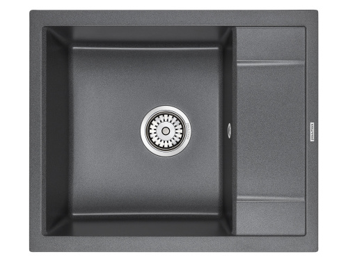 Кухонная мойка Paulmark FLUGEN 50-600 PM216050-DG 60х50 цвет графит